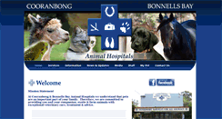 Desktop Screenshot of cooranbonganimalhospital.com.au